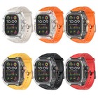 For Apple Watch 10 9 8 7 6 5 4 Ultra Iwatch Band Strap Tpu   Pc Case 40 45 49mm
