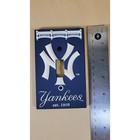 New York Yankees Mlb Light Switch Cover Plate Navy Blue White Stadium Logo