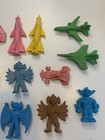Vtg Diener Eraser Lot 26 Space Monsters Aliens Horta  Zama  Hand  Matchbox