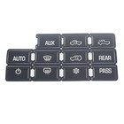 For 2007-2013 Gm Ac Climate Control Button Decals For Gmc And Chevrolet Trucks