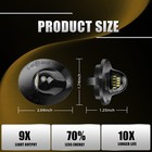 Led License Plate Light W wiring Harness Socket For 99-16 Ford F250 F350 F450 Sd