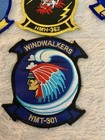 Lot Of 7 Used Vintage Military Us Air Force Military Insignia Patches