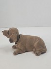 Vtg 1960s 1970s Flocked Dashboard Dog Bobblehead Shaky Head Nodder Kitsch 7 5   