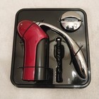 New Vertical Rabbit Corkscrew   Foil Cutter Extra Spiral Metrokane Wine Opener