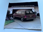 1984 Plymouth Voyager Sales Brochure In Excellent Condition  the Magic Wagon 
