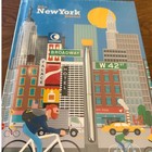 Bike New York Journal With Pen Lined Pages Expandable Inner Pocket City Ny
