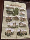 Irish Castles Of Ireland By Ulster 8243 Irish Linen Tea Towel Souvenir 19 x 29 