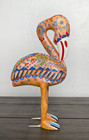 Joaquin Hernandez Vasquez Signed Oaxacan Alebrije Flamingo 10    Wood Mexico