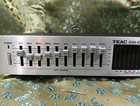 Teac Eqa-10 Graphic Equalizer Spectrum Analyzer Spectrum Display Nice Condition 