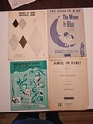 Vintage Lot Of 30 Assorted Sheet Music Originals  Blues  Jazz  Pop  Classical