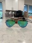 Aviator Ray Ban Sunglasses With Green   Blue Mirrored Lenses