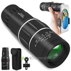 Day night 16x52 Monocular Hd Zoom Powerful Monoculars Hunting Telescope W  Clip