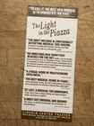 Vintage Light In The Piazza Broadway Flyer Ad  2006 Promo Flier Kelli O   hara  