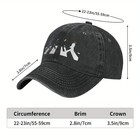Abbey Road Printed Baseball Cap Unisex Suitable Casual Adjustable Outdoor Hat