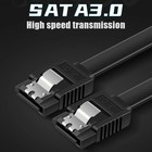 Sata Iii 6gbps Data Cable 50cm Ssd Hdd Hard Drive Serial Cable With Locking