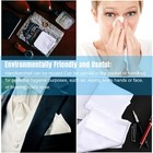 Lot Of White Cotton Men Handkerchiefs Hanky Pocket Square Hankie Lot Set Vintage