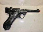 Vintage Solid Aluminum Metal Dummy Po8 Luger Pistol movie Prop heavy non-firing