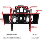 Full Motion Tilt Plasma Lcd Led Tv Wall Mount Bracket 32 36 37 40 46 47 50 55-80