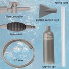 Aquarium Gravel Siphon Vacuum Cleaner For Easy Fish Tank Water Changes