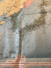 Vintage Map Of Japan   Adjacent Areas Large Scale Approx 41x27 Post Wwii 1946-49