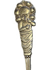 Swedish Baby Spoon W swaddled Baby 800 Standard Silver  1906  henry 