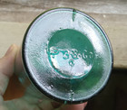 Pretty Teal Green P d  co  parke Davis Detroit  1880s Dug Medicine Bottle