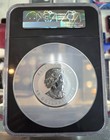 Canada 2019 3 Oz Silver  50 Reverse Proof Gilt Coin Ngc Pf70 First Day 40th Anni