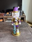 Vintage The Bombay Company Wooden Christmas Nutcracker Earl Of Kensington  16   