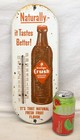     early Orange Crush Thermometer Soda Advertising Sign Rarest Variation    