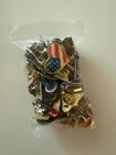 Lot Of 40  Vintage Usa Patriotic Pins