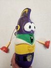Vtg Veggie Tales Larry Boy Super Suction Pop Off Ears Talking Plush 1999 Tested