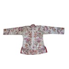 Antique vintage All-over Metallic Dragon Embroidered Silk Jacket Size M