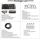 Underdash Heat cool 12v Air Conditioner Universal Electric Ac Unit For Car Van