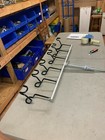 36 Inch T-bar With 6 Holders 3 4 Inch Screw In Seat Pedestal Add Dual Angles 