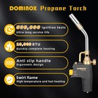 Dominox 2 Packs Propane Torch Head High Intensity Mapp Trigger Start Gas Torch