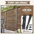 Louver Hardware Kit Metal heavy Duty Complete Set For Louver Shutters  Outdoor B