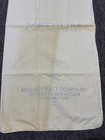 Vintage 1930 s Mulkey Salt Company Detroit Michigan Cloth Salt Sack  36  X 16 