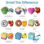 Bath Bombs For Kids  10 Bath Bomb Gift Set  Natural Bubble Bathbombs  Shea Butte