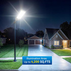 12000w Commercial Grade Solar Street Lights Outdoor Ip67 Waterproof   Solar Floo
