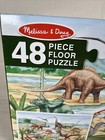 Dinosaurs 48 Piece Floor Puzzle Melissa   Doug Large Easy Clean Pieces 3ft X 2ft