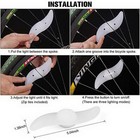 6 Pack Bike Spoke Led Lights Bicycle Wheel Light Purple Free Battery Led84pr