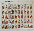 1987 N American Wildlife Stamps Full Sheet Of 50 Stamps Usps 22 Cent Unused