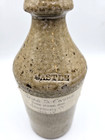 Antique John S Castle Soda Water Mfg Stoneware Pottery Bottle 10    Mid 1800 s