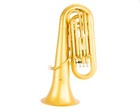 Coolwind Ctu-180 Abs Plastic Tuba  Bbb  3 Piston Valves  Gold  W bag mouthpiece