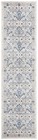 Safavieh Brentwood Collection Runner Rug - 2  X 18   Light Grey   Blue  Oriental