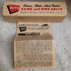 Vintage P s  Olt  Perfect Fox Coyote Call Model No  T-20 Perfect Illinois W box
