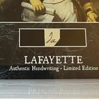 Marquis De Lafayette Handwritten Word Cut From A Autograph Letter Signed Beckett