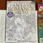 Adult Coloring Book Lot Of 4  Fantasy Romance Summer Dinosaurs Mindful New Nos