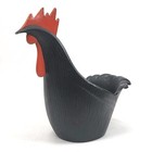 Vintage Cast Iron Rooster Planter Ladel Dish Emig 1367 Mcm Farmhouse Country