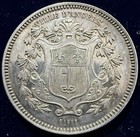 France Napoleon Iii Era Silver Angers Savings Bank Jeton   Rare Caqu   Paris Mint